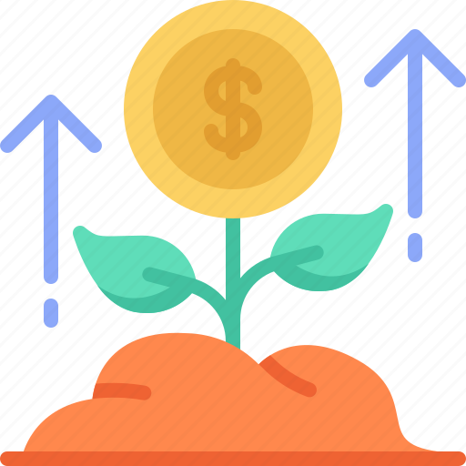 Investment, profit, growth, plant, finance icon - Download on Iconfinder