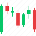 candlestick, chart, graph, stock, trade, pattern, prices