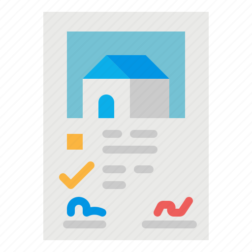 Contract, document, file, property, release icon - Download on Iconfinder