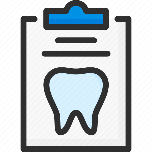 Clipboard, dental, dentist, history, stomatology, teeth, tooth icon - Download on Iconfinder