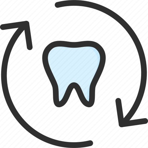 Change, dental, dentist, refresh, stomatology, teeth, tooth icon - Download on Iconfinder
