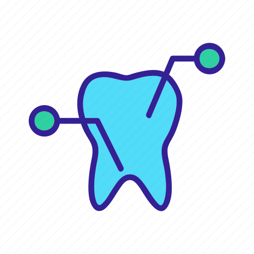 Abstract, app, application, array, contour, element, stomatology icon - Download on Iconfinder