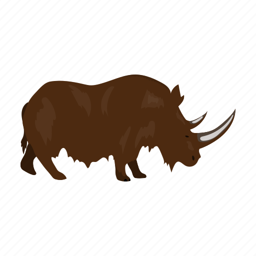 Ancient, animal, period, prehistoric, rhino, stone age icon - Download on Iconfinder
