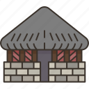 house, stone, hut, shelter, ancient