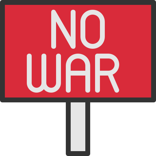 War, protest, peace, ukraine, no war icon - Free download