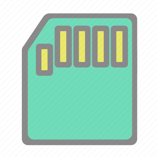 Micro sd, microsd, sd, sd card, sdcard, memory, memory card icon - Download on Iconfinder