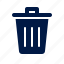 delete, gargabe, recycle bin, remove, trash 