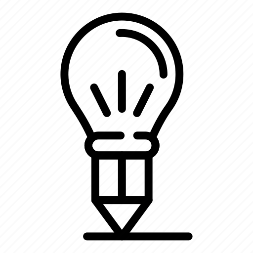 Business, computer, idea, music, pencil, retro, silhouette icon - Download on Iconfinder