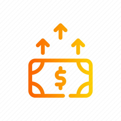 Revenue, growth, increase, dollar, money icon - Download on Iconfinder