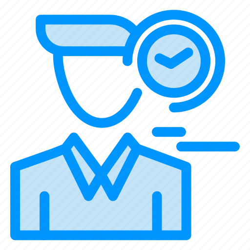 Appointment, clock, male, time, user icon - Download on Iconfinder
