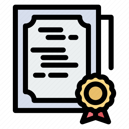 Certificate, diploma, document, sign, stamp icon - Download on Iconfinder