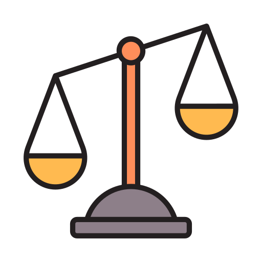 Scales, justice, lawyer, court, legal, law, balance icon - Free download