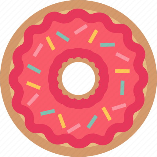 Bakery, dessert, donut, doughnut, snack, sweet icon - Download on Iconfinder