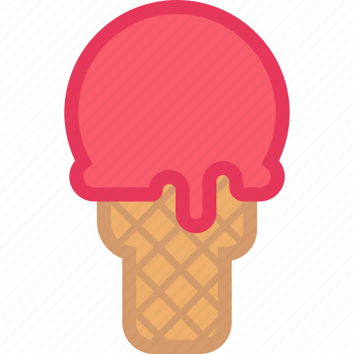Cornet, cream, dessert, ice cream, summer, sweet icon - Download on Iconfinder