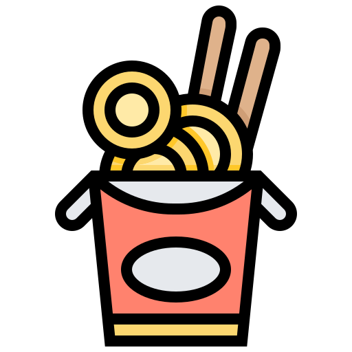 Cup, food, instant, noodles, precooked icon - Free download