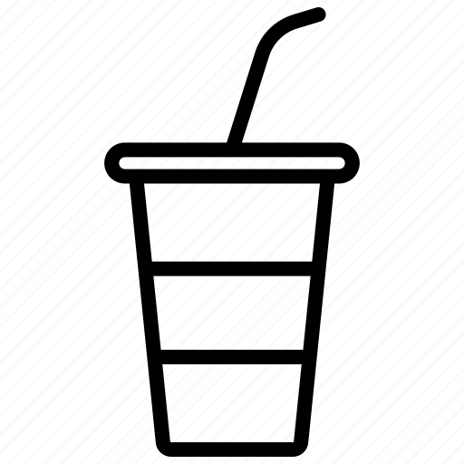 Juice, glass, drink, beverage, straw icon - Download on Iconfinder