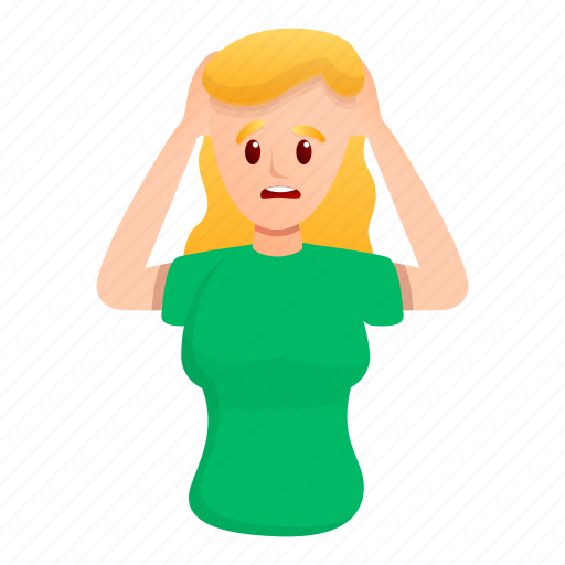 Girl, person, unhappy, woman icon - Download on Iconfinder
