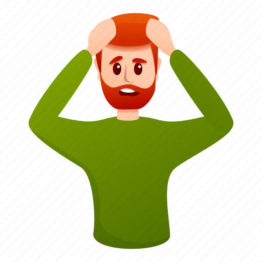 Man, person, stress icon - Download on Iconfinder