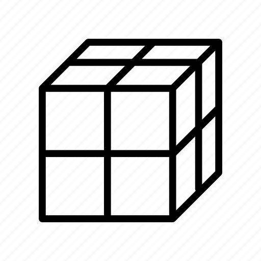 Square, cube, structure, cubic, dimension icon - Download on Iconfinder