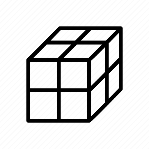 Structure, architecture, building, cube, dimension icon - Download on Iconfinder