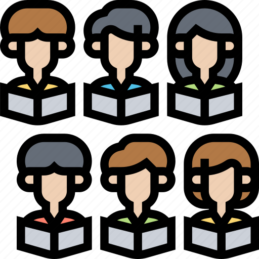 Class, students, study, school, education icon - Download on Iconfinder