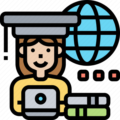 College, online, learning, class, diploma icon - Download on Iconfinder