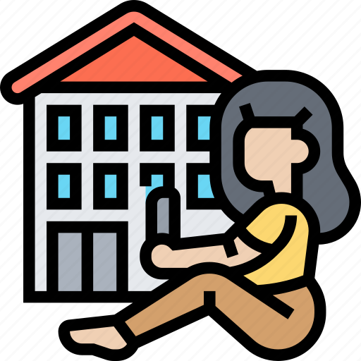 College, student, campus, education, academic icon - Download on Iconfinder
