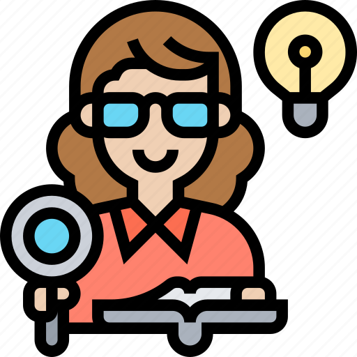 Research, study, knowledge, learning, education icon - Download on Iconfinder