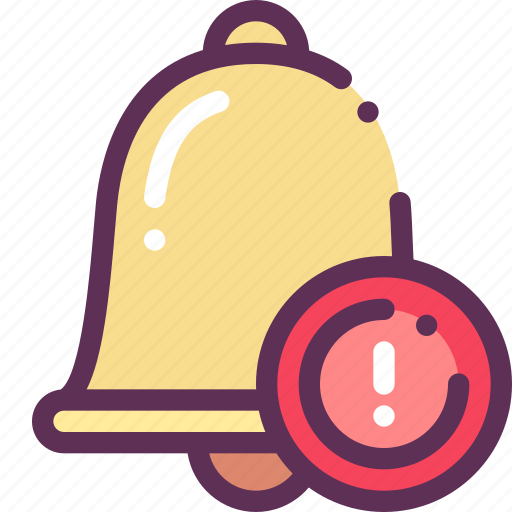 Bell, caution, danger, lesson, study icon - Download on Iconfinder