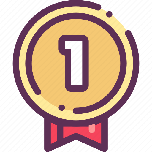 Award, first, medal, place, win, winner icon - Download on Iconfinder