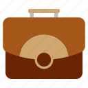 bag, bag icon, briefcase, education, learning, school, study