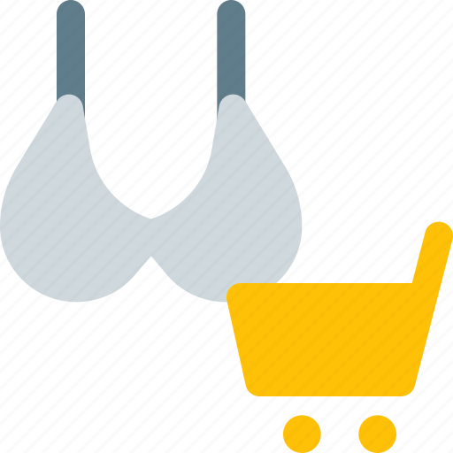 Bra, cart, shopping, style icon - Download on Iconfinder