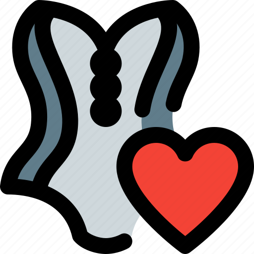 Corset, dress, style, heart icon - Download on Iconfinder