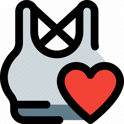 Sport, bra, heart, style icon - Download on Iconfinder
