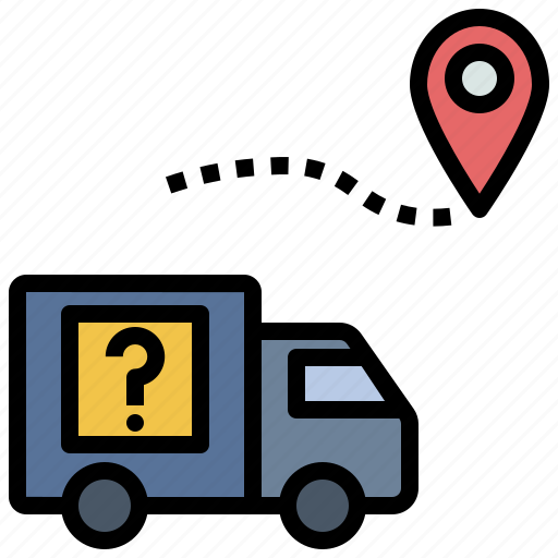 Delivery, service, logistic, location, transportation icon - Download on Iconfinder