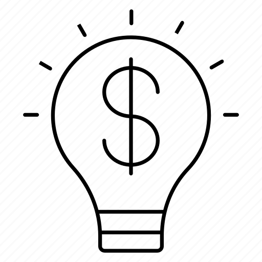 Bulb, creative, idea, dollar icon - Download on Iconfinder