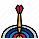 arrow, darts, target
