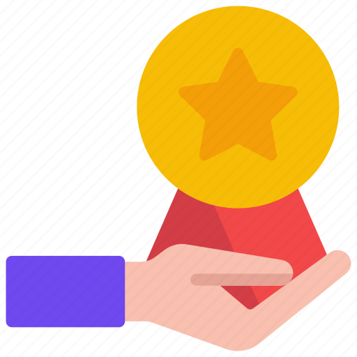 Give, star, ribbon, award, achievement icon - Download on Iconfinder