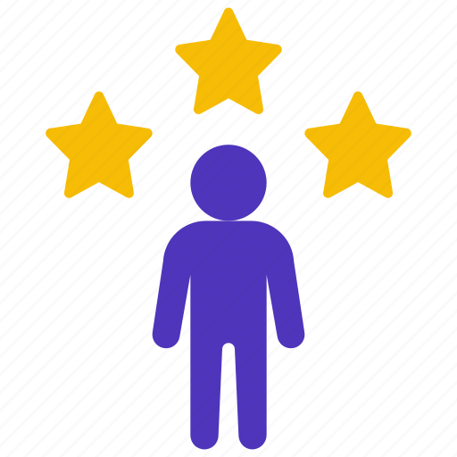 Stars, person, star, people, user icon - Download on Iconfinder