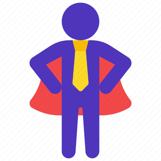 Superhero, businessman, user, business, person icon - Download on Iconfinder