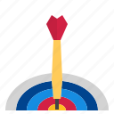 darts, target