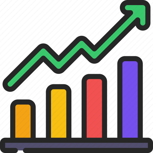 Bar, chart, increase, profit, graph icon - Download on Iconfinder