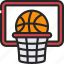 basketball, in, hoop, sport, ball, sports 