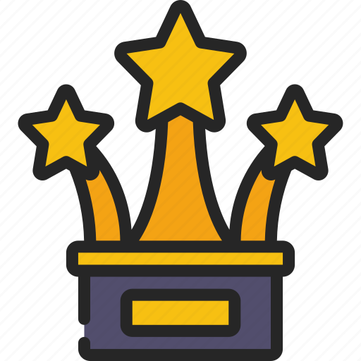 Multiple, stars, trophy, trophies, award icon - Download on Iconfinder
