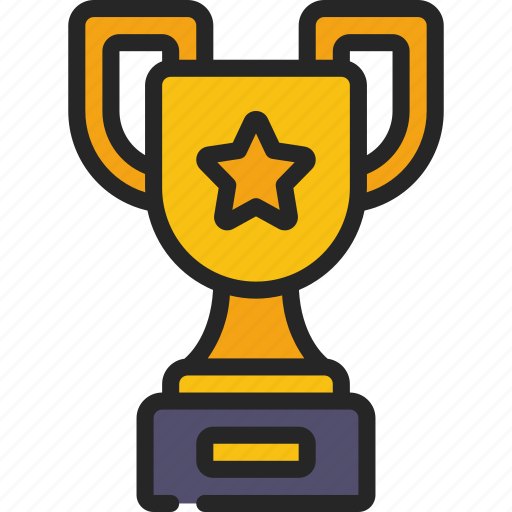 Trophy, tall, handles, award, achievement icon - Download on Iconfinder