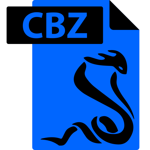 Cbz, comic book, file, format, sumatrapdf icon - Free download