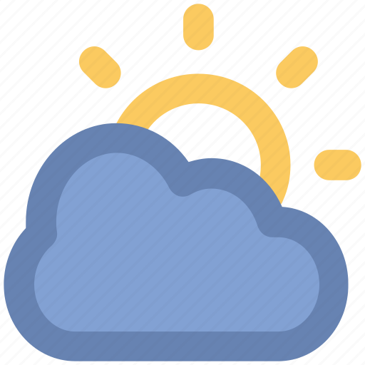 Cloud, cloudy, morning, sun, sunny cloudy, sunrise, sunset icon - Download on Iconfinder
