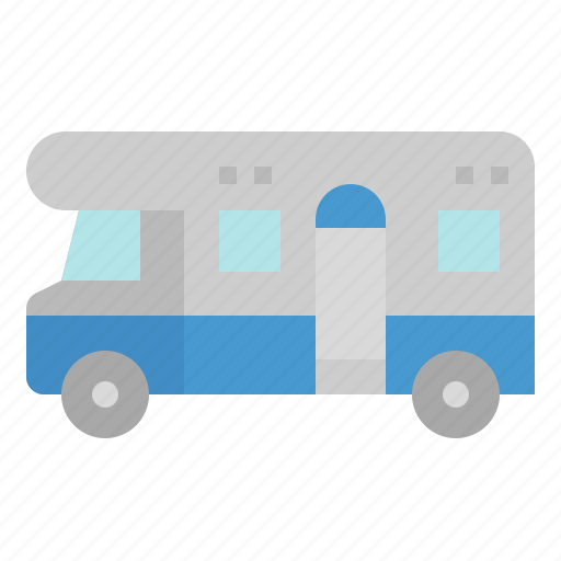 Camping, caravan, summer, trailer, transport, vehicle icon - Download on Iconfinder