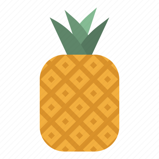 Food, fruit, healthy, natural, pineapple, summer icon - Download on Iconfinder