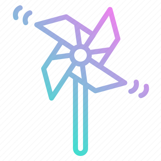 Baby, kid, mill, pinwheel, toy, wind, windmill icon - Download on Iconfinder